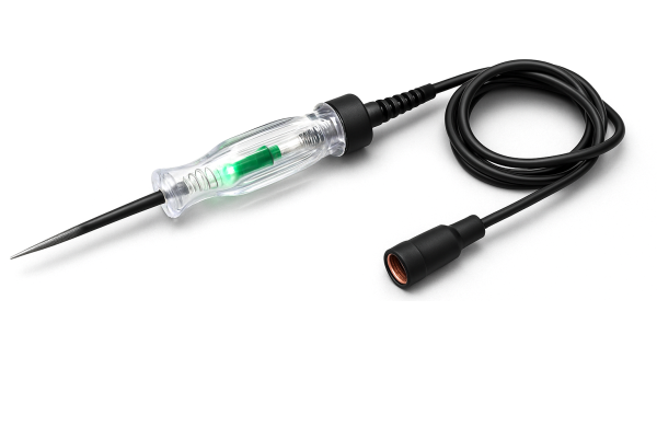 Digitaler Spannungsprüfer 6–24V inkl. Kabel für Roller Motorrad Auto
