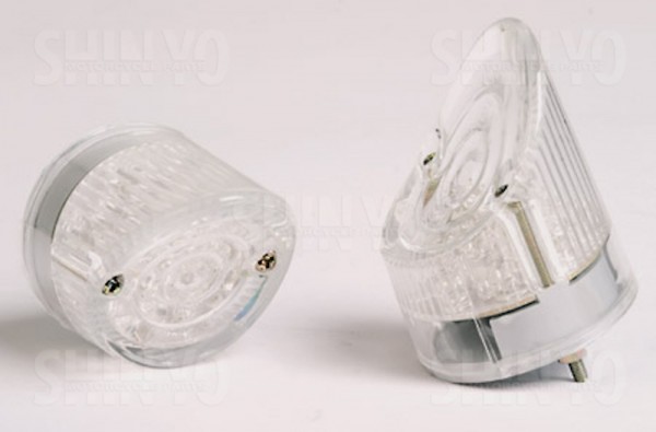 SHIN YO LED Blinker Paar NOSE, transparent E-Geprüft