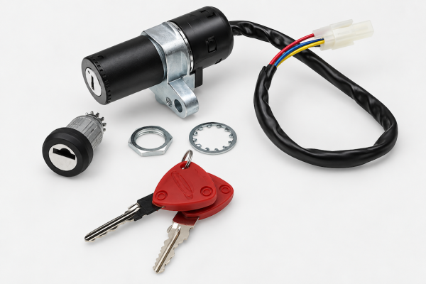 Zündschloss Set für Rieju MRT MRX RR RS3 Tango Spike inkl. 2 Schlüssel