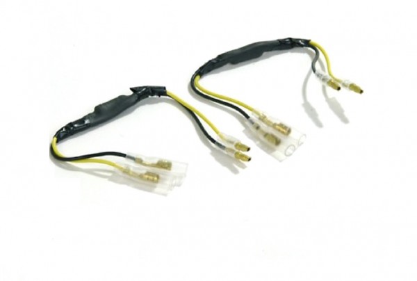 Widerstand-Set mit Adapterkabel für LED Blinker (27 Ohm, 5 Watt) Motorrad Roller Quad