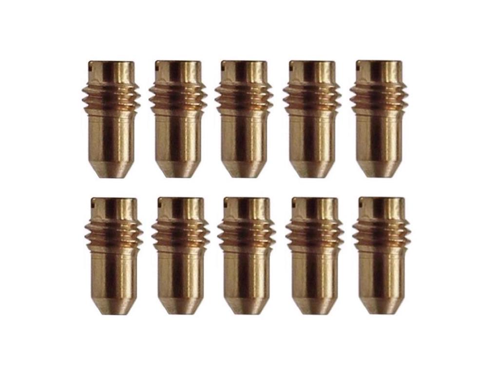 10x Nebendüse M5 Standgas Düse Gr 30-55 für Dellorto PHBG PHND