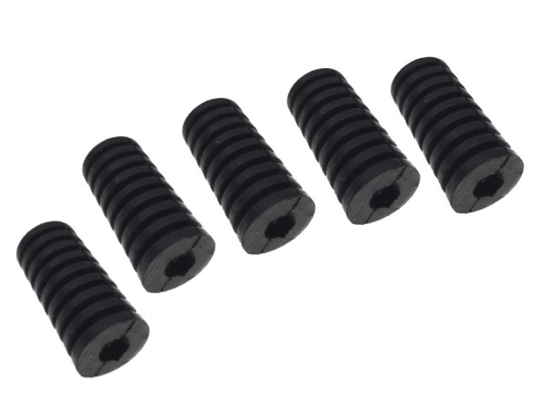 5x Ersatz Schalthebel Gummi Schwarz für Yamaha DT XS XT SR XJ FJ FZ XV Virago