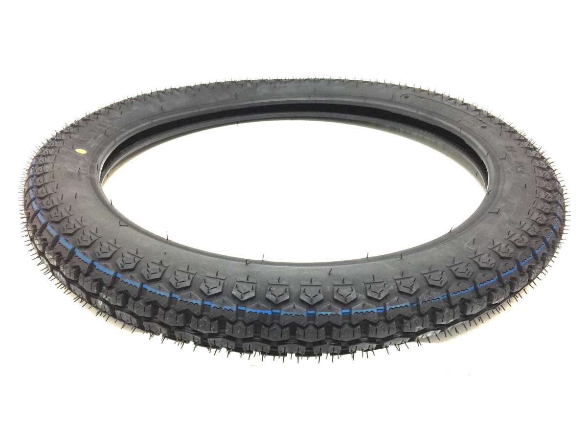 Motorcycle Inner Tube 2.75-17 / 3.00-17 – Butyl Rubber, TR-4 Straight Metal Valve Stem, For 17-Inch Rims