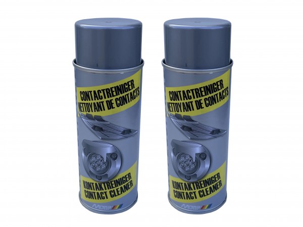 2x Kontaktspray Elektro Elektronik Kontaktreiniger Spray 400ml