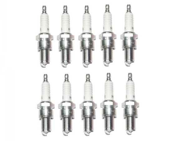 10x Zündkerze BP5ES Zündkerzen Set 10 Stück 10er Pack für Motorrad / Roller