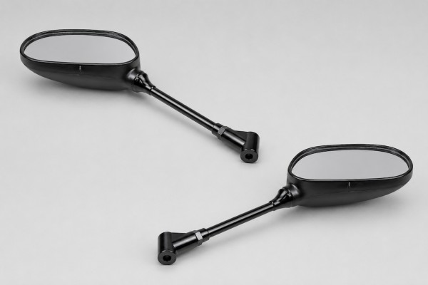 Spiegel Set für Peugeot Kisbee Vivacity 50 125 Schwarz M8 E-Geprüft