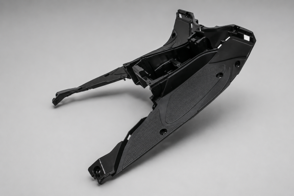 Trittbrett Verkleidung Schwarz für Yamaha Aerox MBK Nitro