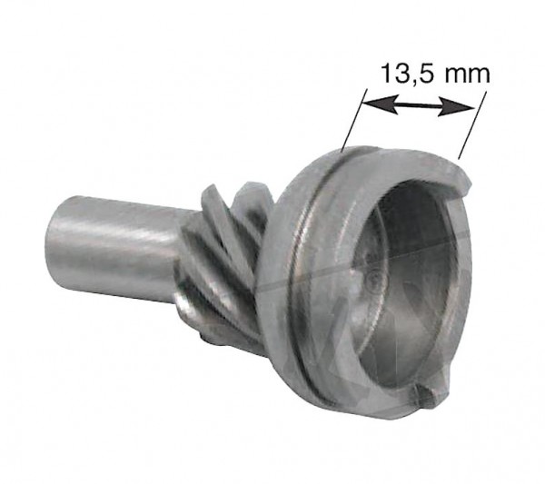 Kickstarterritzel Kickstarter Ritzel 13,5mm für Peugeot Buxy Speedfight TKR