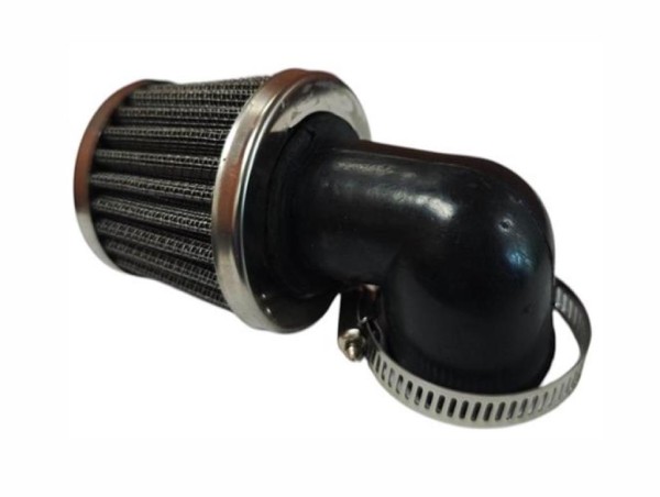 Powerfilter 35mm 90 Grad Sport Luftfilter Mofa Moped Roller