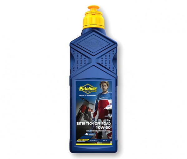 1 Liter 4-Takt Motor Öl Ester Tech Off Road 4+ SAE 10W-50 vollsynthetisch