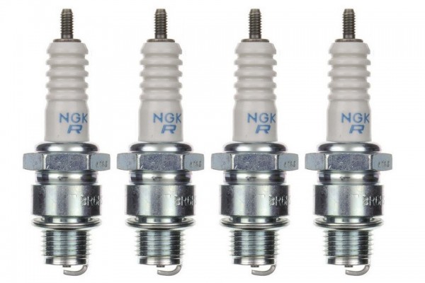 4x Zündkerze NGK BR6HS für Motorrad