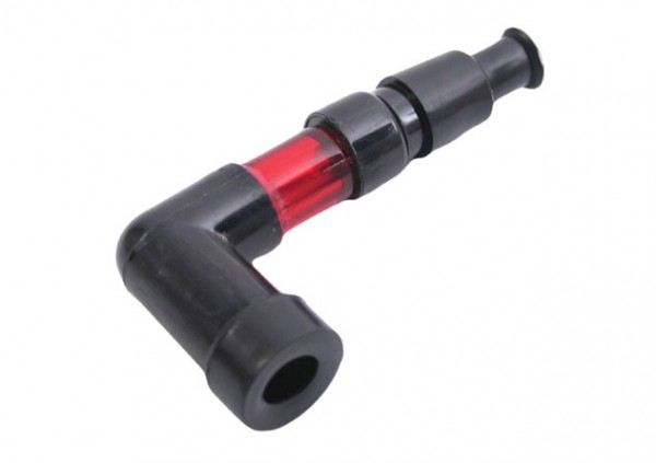 Zündkerzenstecker Kerzenstecker mit Licht Lampe rot Roller, Mofa, Moped, Mokick