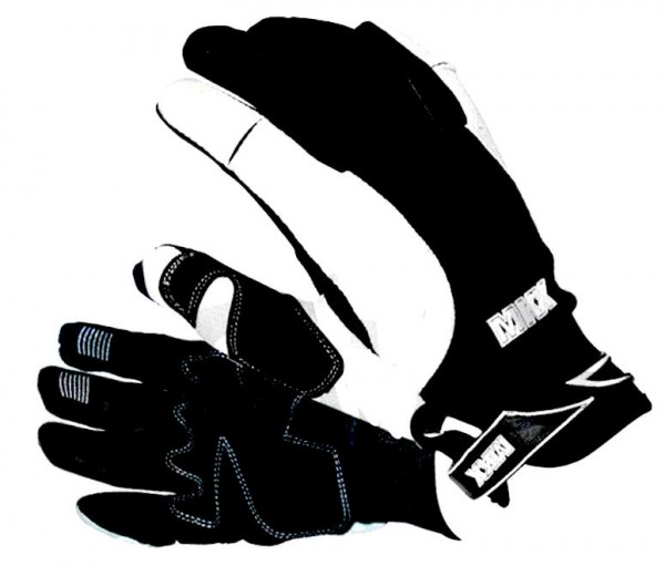 Motorradhandschuhe Motorrad Roller Handschuhe Cross Schwarz Größe XL