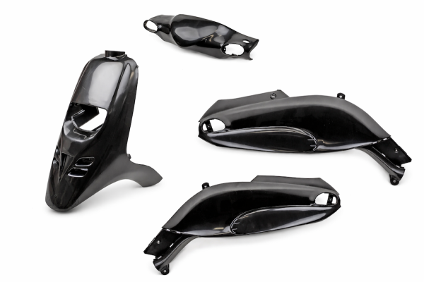 Verkleidungsset 4-teilig Gilera Typhoon schwarz grundiert