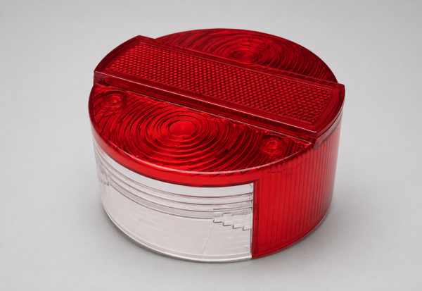 Rücklichtglas Ø120 mm rund rot für Simson S50 S51 S70 OEM-Vergleichsnummer 390550