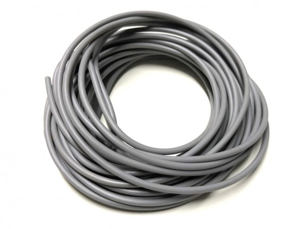 5m Kabel Leitung 0,5mm für Kabelbaum Grau für Zündapp Hercules Kreidler