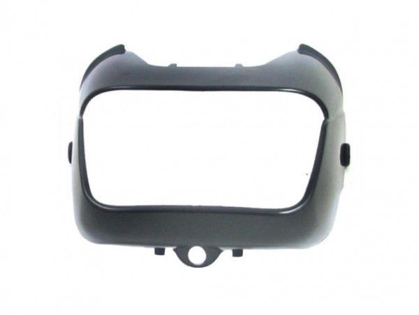 Scheinwerfer Verkleidung Front Maske Schwarz Matt für Peugeot Fox