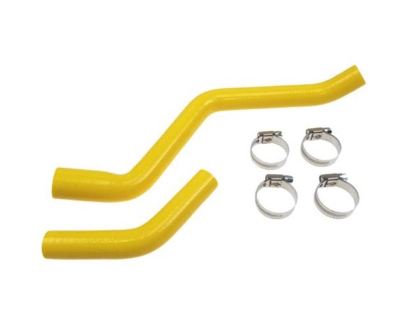 Kühlerschlauch Kühler Schlauch Set Gelb für Derbi Senda R 50