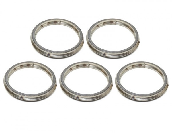 5x Auspuff Krümmer Dichtung für Yamaha Aerox, MBK Nitro (32,5 x 26,5 x 5mm)