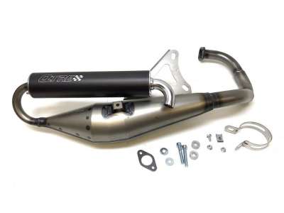 Pot D'Echappement Sport Tecnigas Q-Tre Pour MBK Forte, Mach G, Evolis 50cc - Neuf - Réf. 06.08.383.11-R