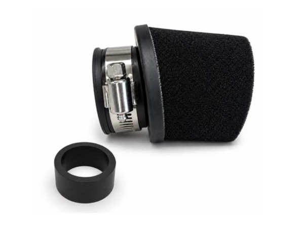 Sportluftfilter Powerfilter Racing 28 35 mm Schwarz