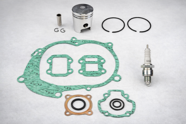 Kolben Dichtsatz Zündkerze Set für Yamaha PW 50