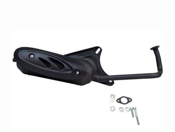 Auspuff E-Geprüft für Baotian BT49QT, Rex RS450, Kymco Agility 50 GY6 China 4T