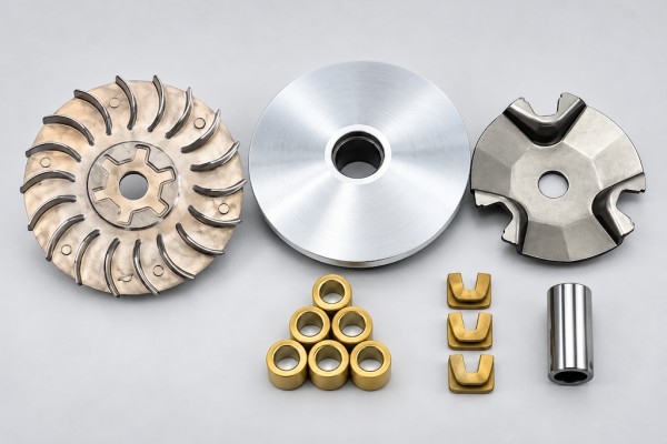 Variomatik + Riemenscheibe + Gewichte Set für Yamaha Aerox Neos MBK Ovetto 50 4T