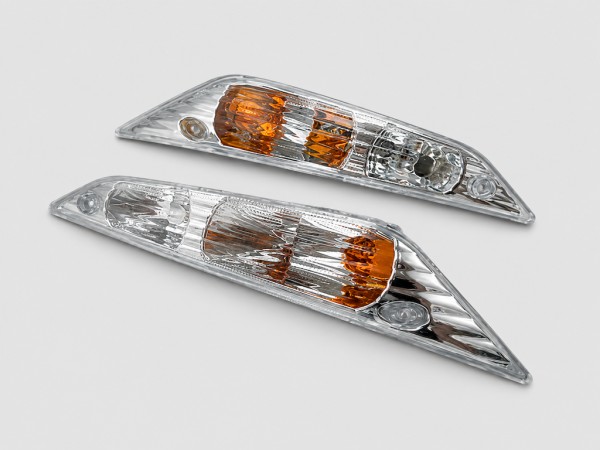 Blinker Set vorne Klarglas für Piaggio Zip 50 2T 4T