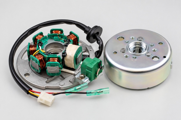 Lichtmaschine & Polrad für Yamaha Aerox & MBK Nitro bis 2003