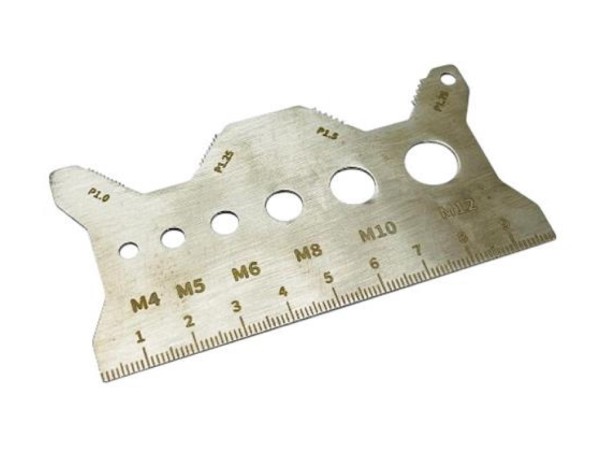 Bolzengewinde Messwerkzeug M4–M10 Edelstahl