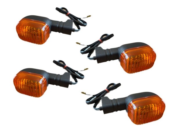 Universal Blinker Set 4 Stück 12V Halogen orange E-geprüft