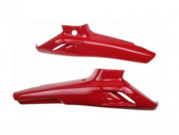 Seitenverkleidung Seitendeckel Verkleidung Satz Rot für Peugeot 103 SPX RCX