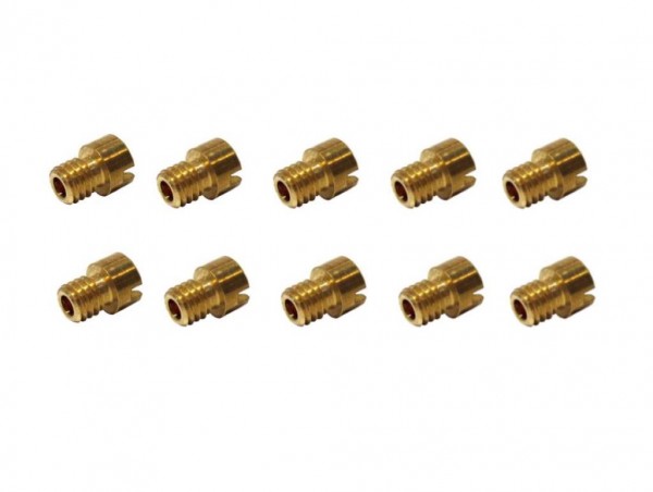 10x Hauptdüse Gr. 60-78 M4 Düse für Vespa Kymco Peugeot GY6 4T