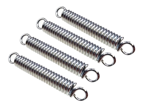 Auspufffedern Universal 63 mm 4er Set Edelstahl