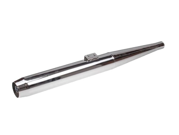 NEUER Auspuff Chrom Kreidler Flory Mofa / 28mm Krümmer Anschluss
