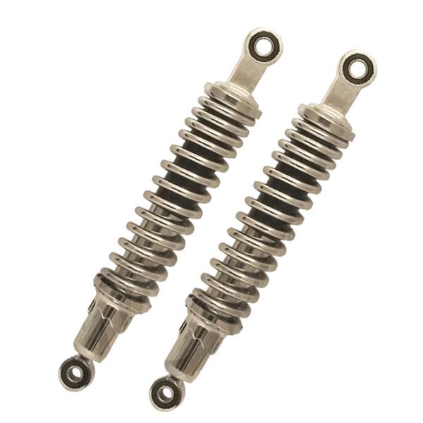 Stoßdämpfer Set 310mm Chrom RUIKAI für Honda KKR Mofa