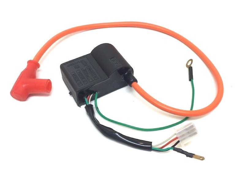 Tuning Zündspule 2-Pin + Kabel & Stecker – Kompatibel Mit 0QT-5,5B,5C,6 (2T/4T Motoren)