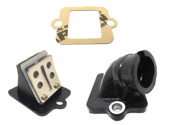 Tuning Ansaugstutzen Membranblock Dichtung Set für Piaggio Sfera NRG TPH, Vespa ET2