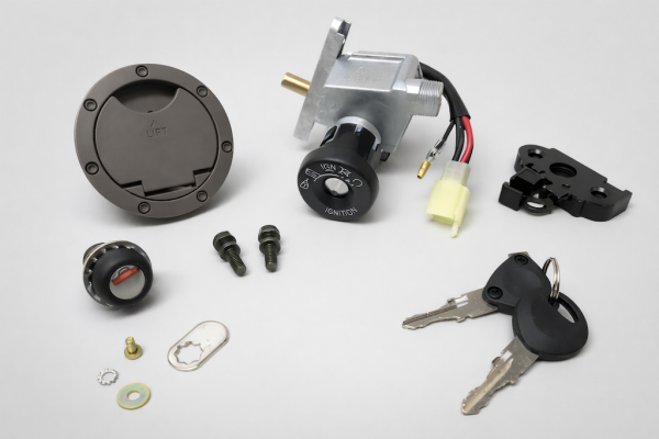 Zündschloss Schlosssatz inkl. Tankdeckel für Yamaha Aerox, MBK Nitro (1997–2002)