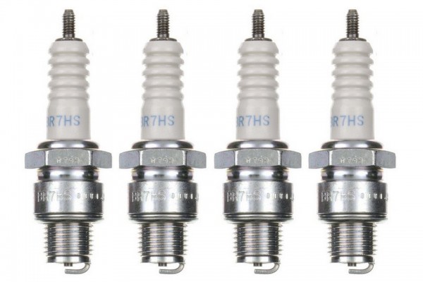 4x Zündkerze NGK BR7HS für Roller