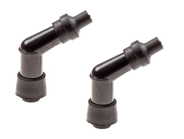 2x Zündkerzenstecker VD05F | 45° Abgewinkelt | 10/12mm | Motorrad