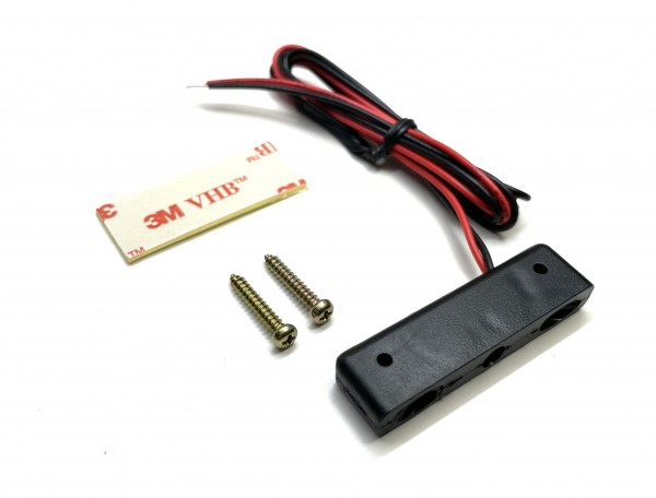 Mini LED Kennzeichenbeleuchtung für Motorrad Roller mit E-Prüfzeichen
