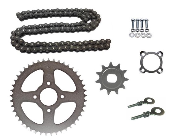 Kettensatz Kette 45er Kettenrad 11er Ritzel für Hercules Sachs Prima 2 3 4 5 S