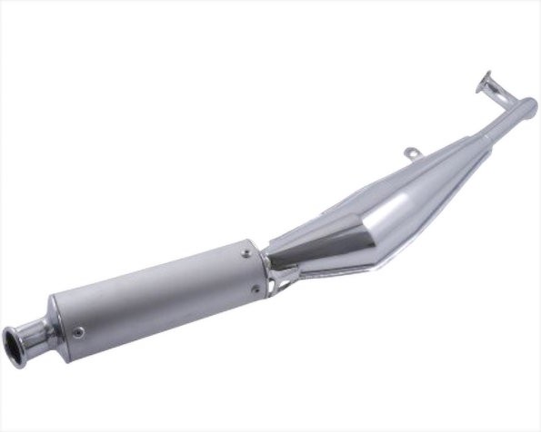 Tuning Sportauspuff Chrom für Tomos A35