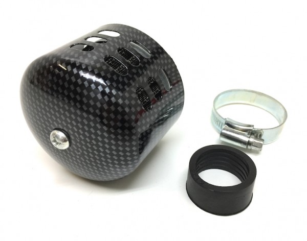 Sport Luftfilter Carbon 28mm für Roller Vergaser