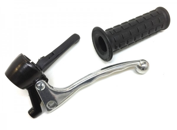 Universal Choke Hebel Bremshebel Halter für Mofa Moped Mokick mit 22mm Lenker