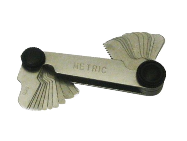 Gewindelehre 24-teilig metrisch zum Schrauben messen