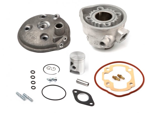 70ccm AIRSAL Zylinder Kit 47,6mm mit Zylinderkopf passend für Minarelli LC