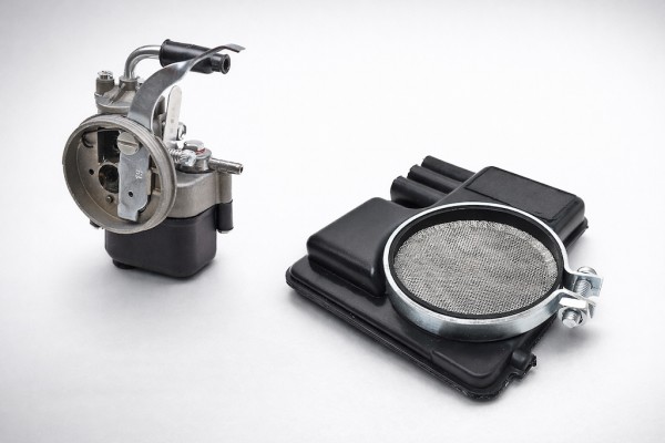 Vergaser 12/12mm mit Luftfilterkasten für Piaggio Vespa Ciao Si Bravo
